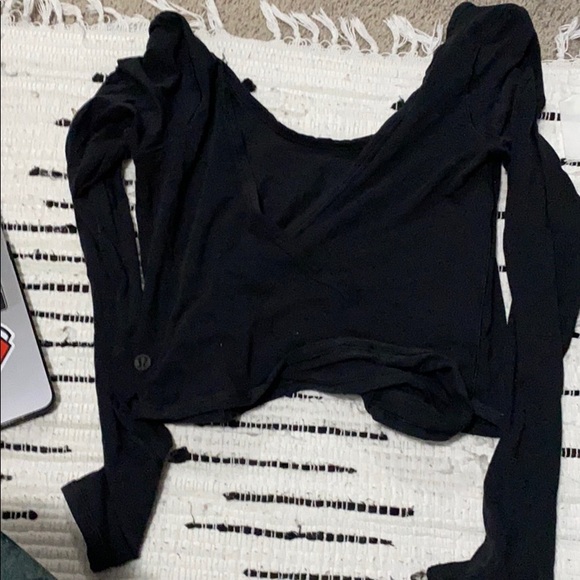 Lululemon Wrap up top - Picture 2 of 2